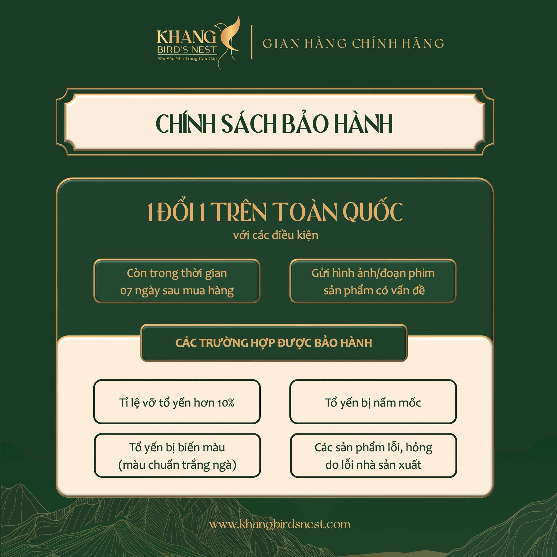 YẾN TINH CHẾ CAO CẤP KHANG