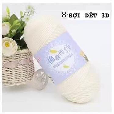 Sợi Dệt 3D bọc lưới kích thước sợi 3mm