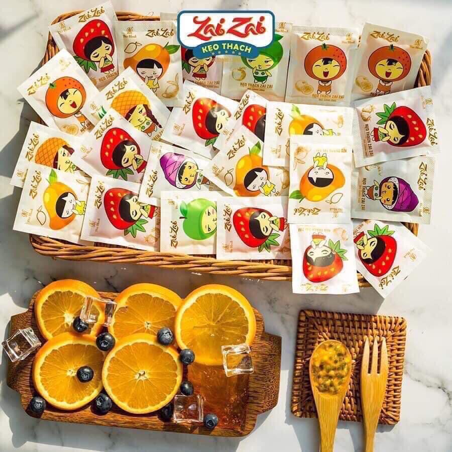 1kg thạch zai zai mix đủ vị siêu ngon