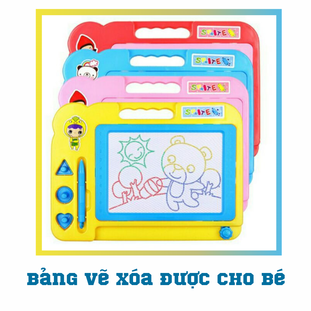 (DÀNH CHO BÉ) Bảng Vẽ Xóa Được Thần Kì Cho Bé - Bảng Vẽ Thông Minh Cho Bé Sáng Tạo
