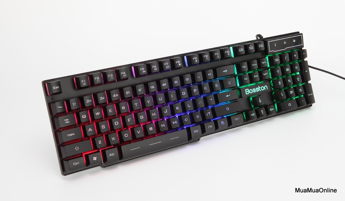 Bàn Phím Chuyên Game Bosston 803 Led Cao Cấp