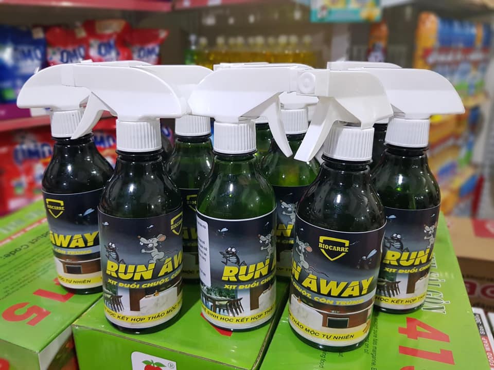 Lọ xịt đuổi chuột, xua tan nổi lo về chuột siêu hiệu quả