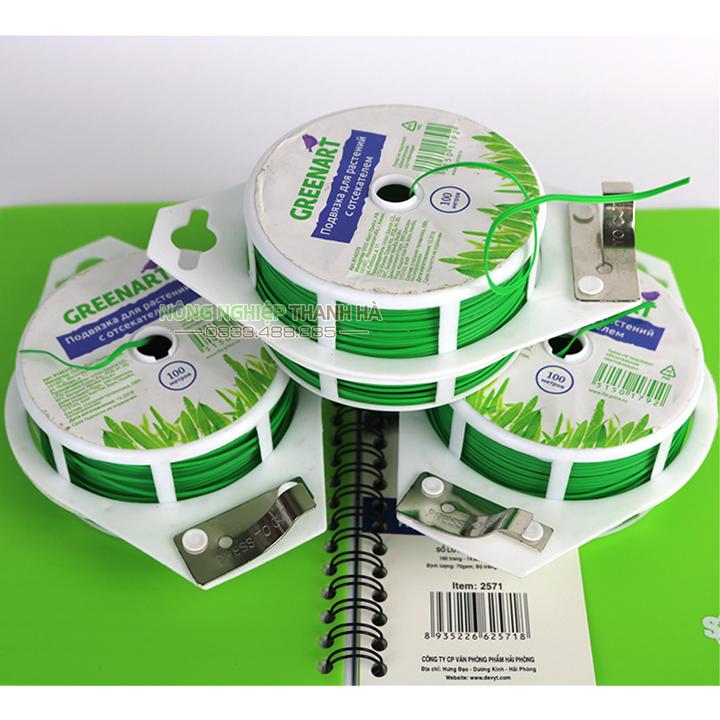 Cuộn dây buộc lan lõi kẽm 100m