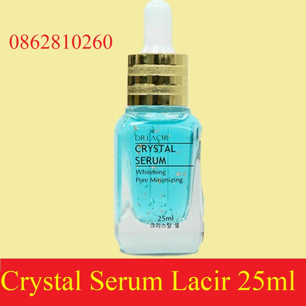Crystal Serum Tinh Thể Vàng 24K Drlacir Size Nhỏ dr lacir 25ml,dưỡng da từ bên trong,dưỡng trắng da,tăng sinh collagen