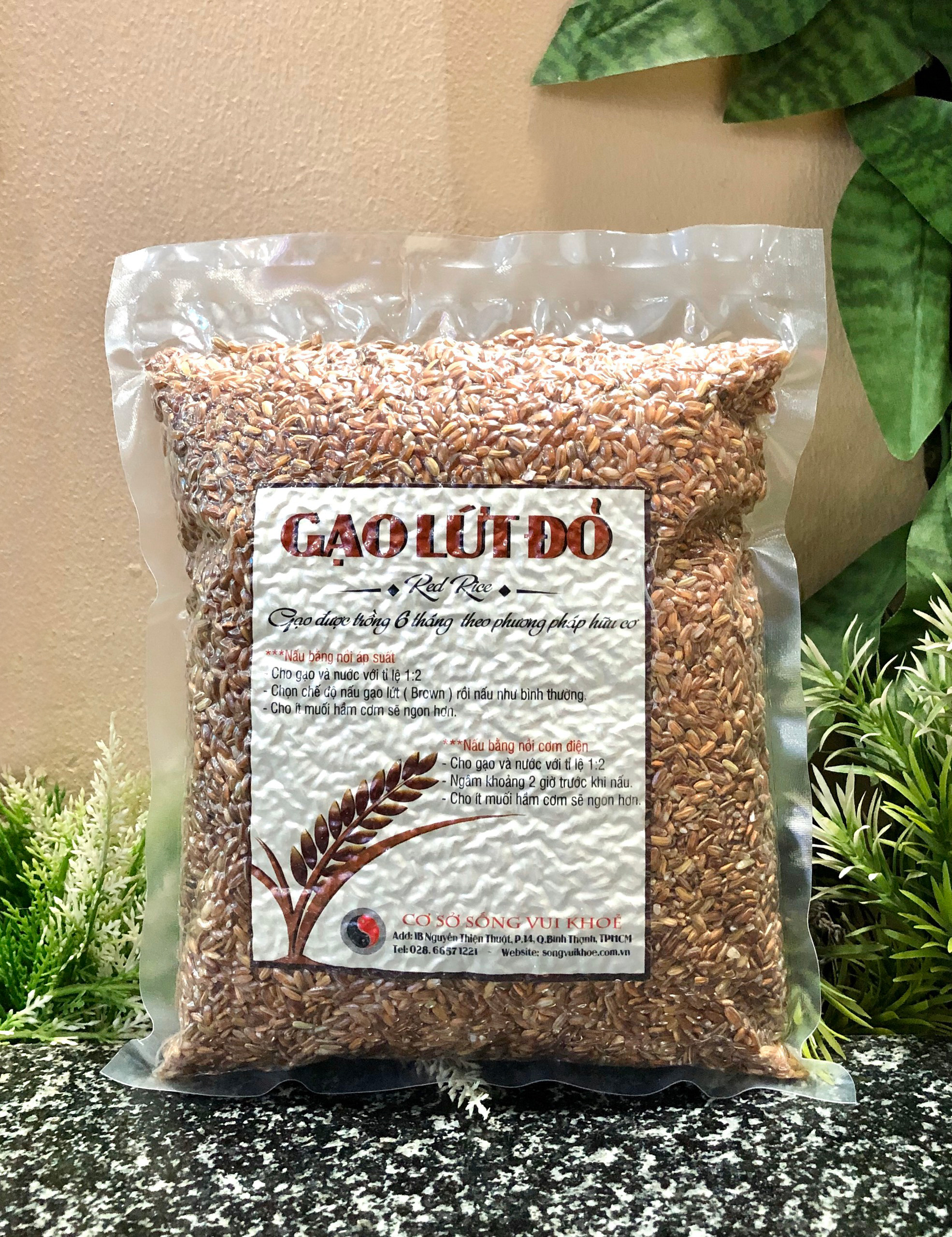Gạo Lứt Đỏ Hữu Cơ (2kg)