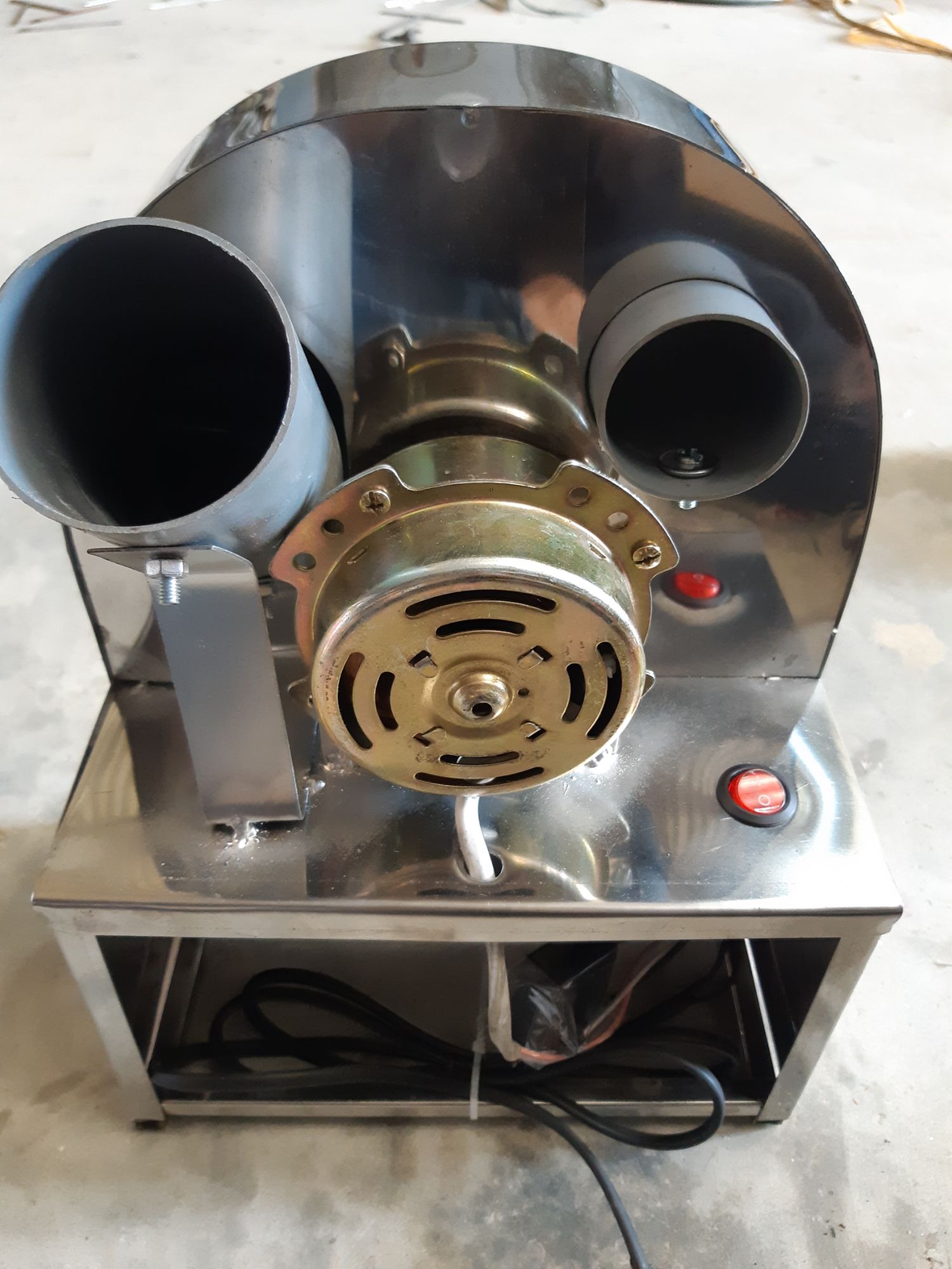 MÁY BÀO THÁI HÀNH MÔ TƠ INOX
