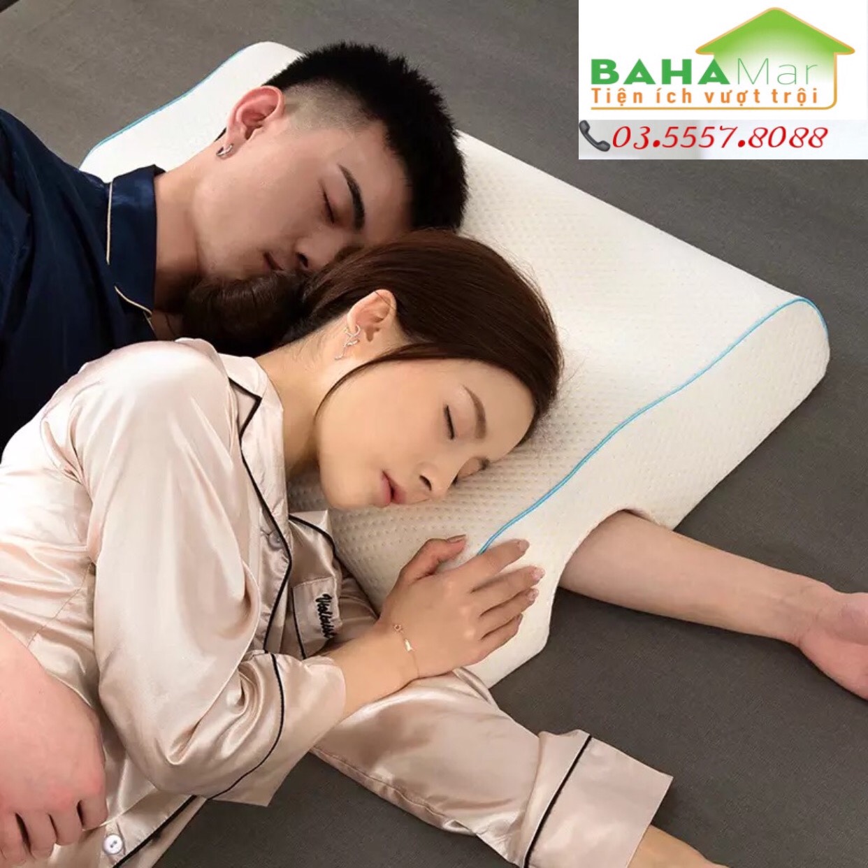 GỐI ĐÔI CONG VÒNG CUNG ÔM TẠO THOẢI MÁI CHO CÁNH TAY "BAHAMAR" phù hợp với các cặp đôi khi ngủ gối đầu tay sẽ không bị tê tay, tạo cảm giác dễ chịu chống đau vai cổ gáy. một sản phẩm tiện ích lớn với giấc ngủ và cuộc sống.