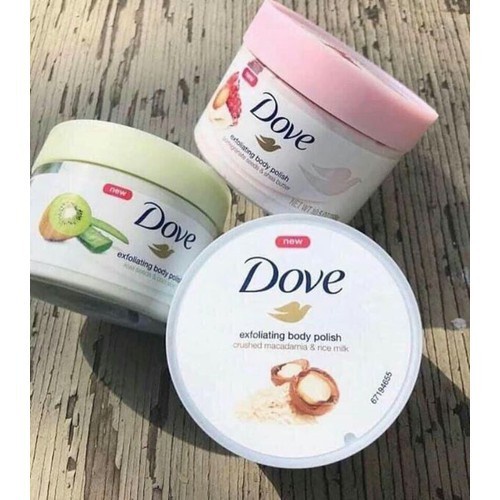 tẩy tế bào chết kiwi hũ 298g
