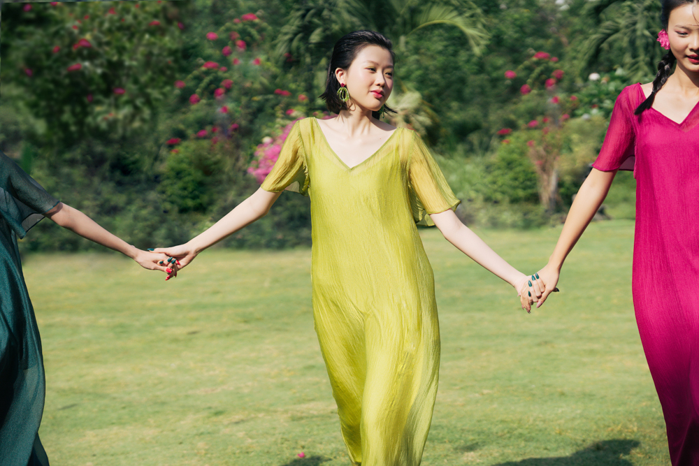 [Xéo Xọ] Đầm suông Irina (Grenoble Green)