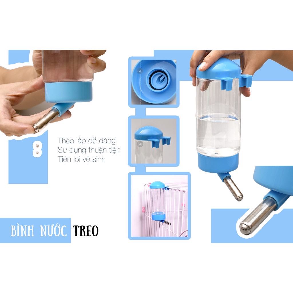 BÌNH NƯỚC GẮN CHUỒNG DÀNH CHO CHÓ MÈO