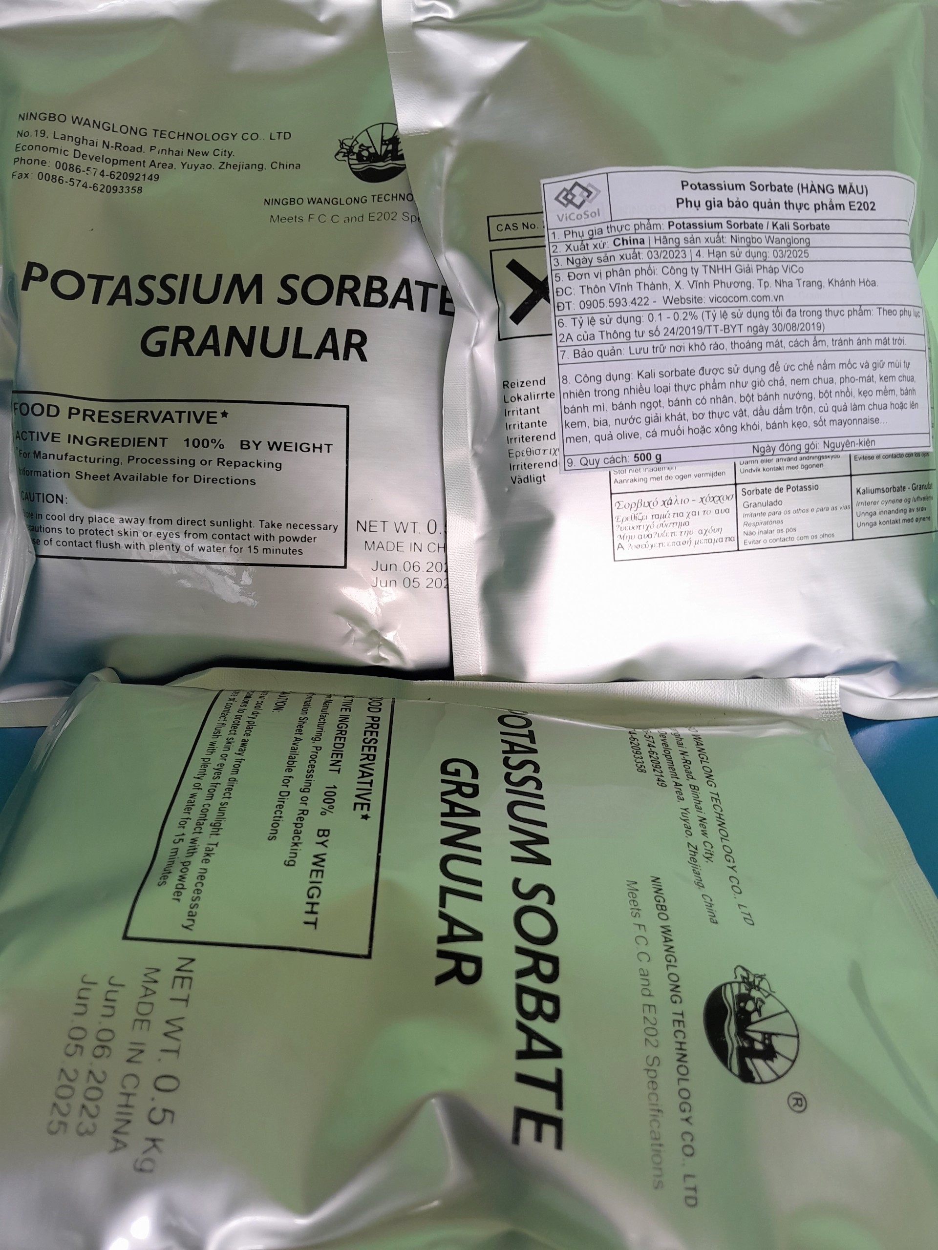 Food Additive Potassium Sorbate