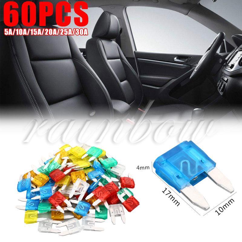 BÁO GIÁ ÁO TRÙM XE HƠI CARSUN SIZE S YW1906TG03 | Shopee Lazada Sendo Tiki mới nhất 36 Set 60 Cầu Chì Mini Cho Xe Hơi, Xe Tải size S: 17x10mm (Loại 5A,10A,15A,20A,25A,30A)