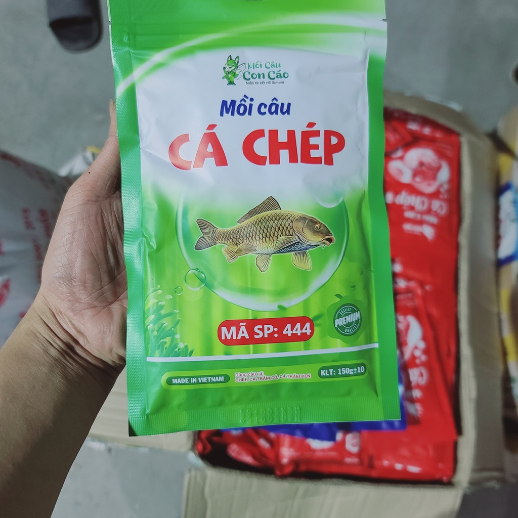Mồi câu cá chép - mồi câu phú thành