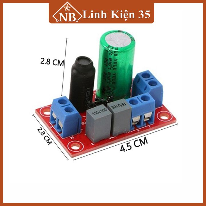 Module phân tần loa mini 2 kênh công suất 40W