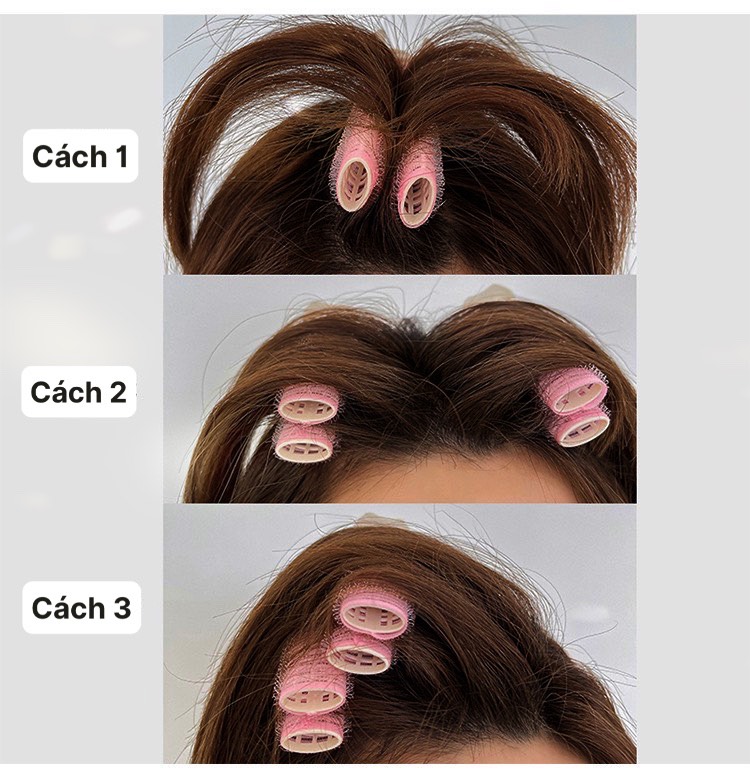 Lô kẹp phồng Tóc mái