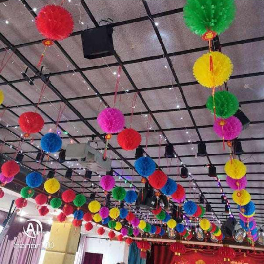 Cẩm Tú Cầu Nilong Trang Trí Mầm Non