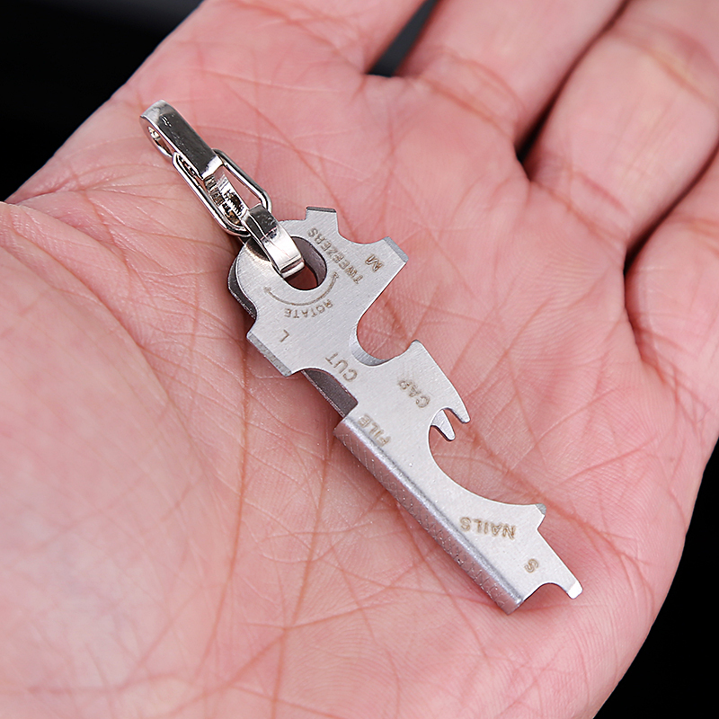 Móc chìa khóa đa năng 8 trong 1 Keytool