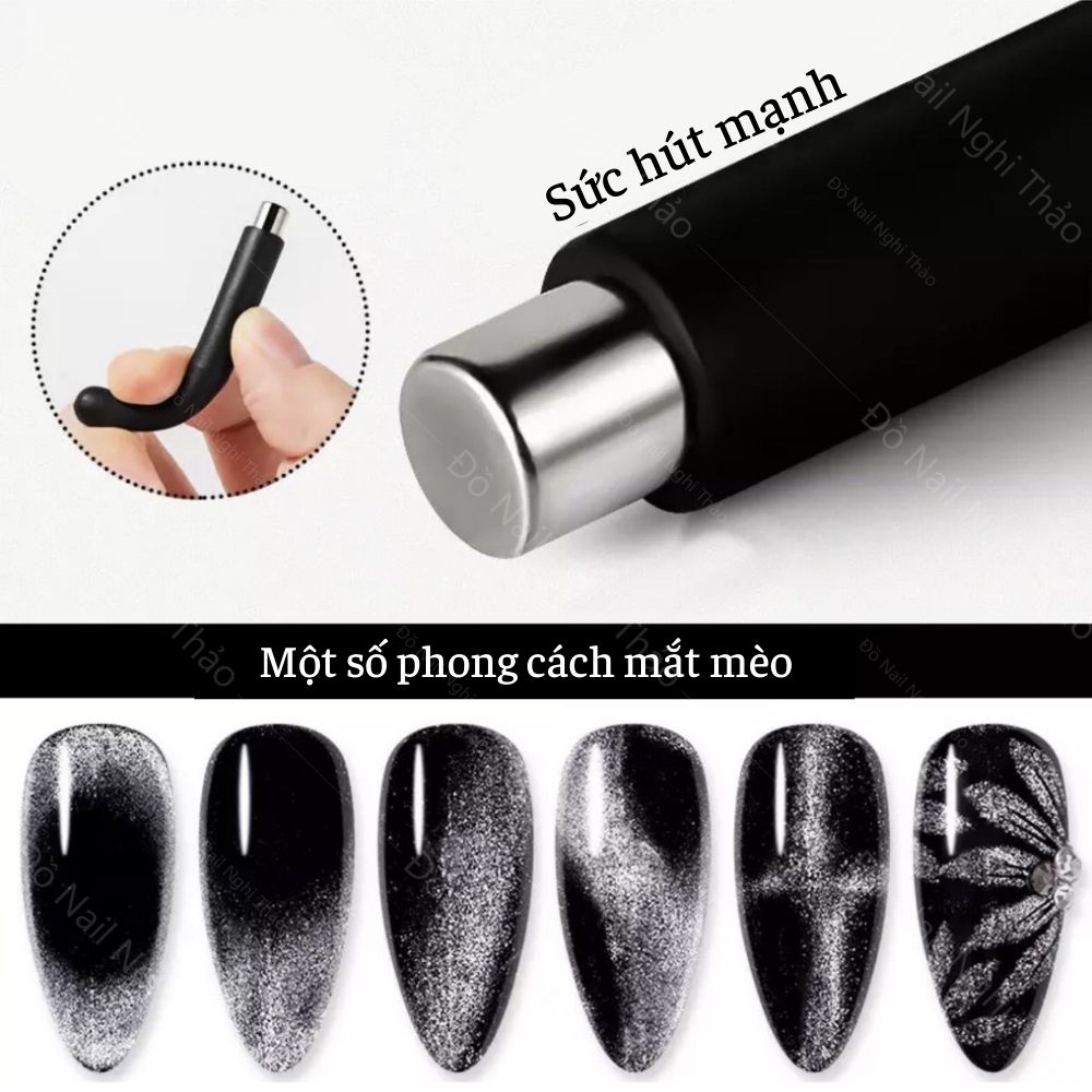Thanh nam châm mắt mèo đầu tròn