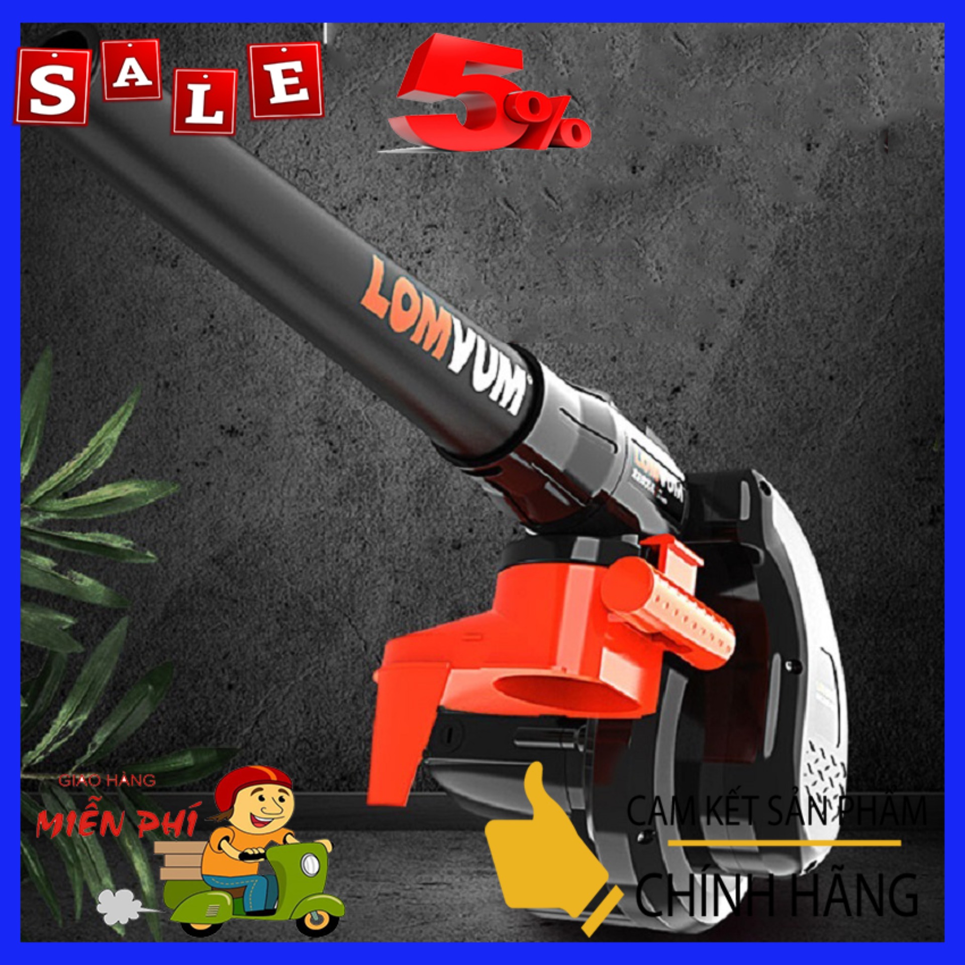 Máy hút, thổi bụi công nghiệp LONVUM 1860w-bảo hành 1 năm