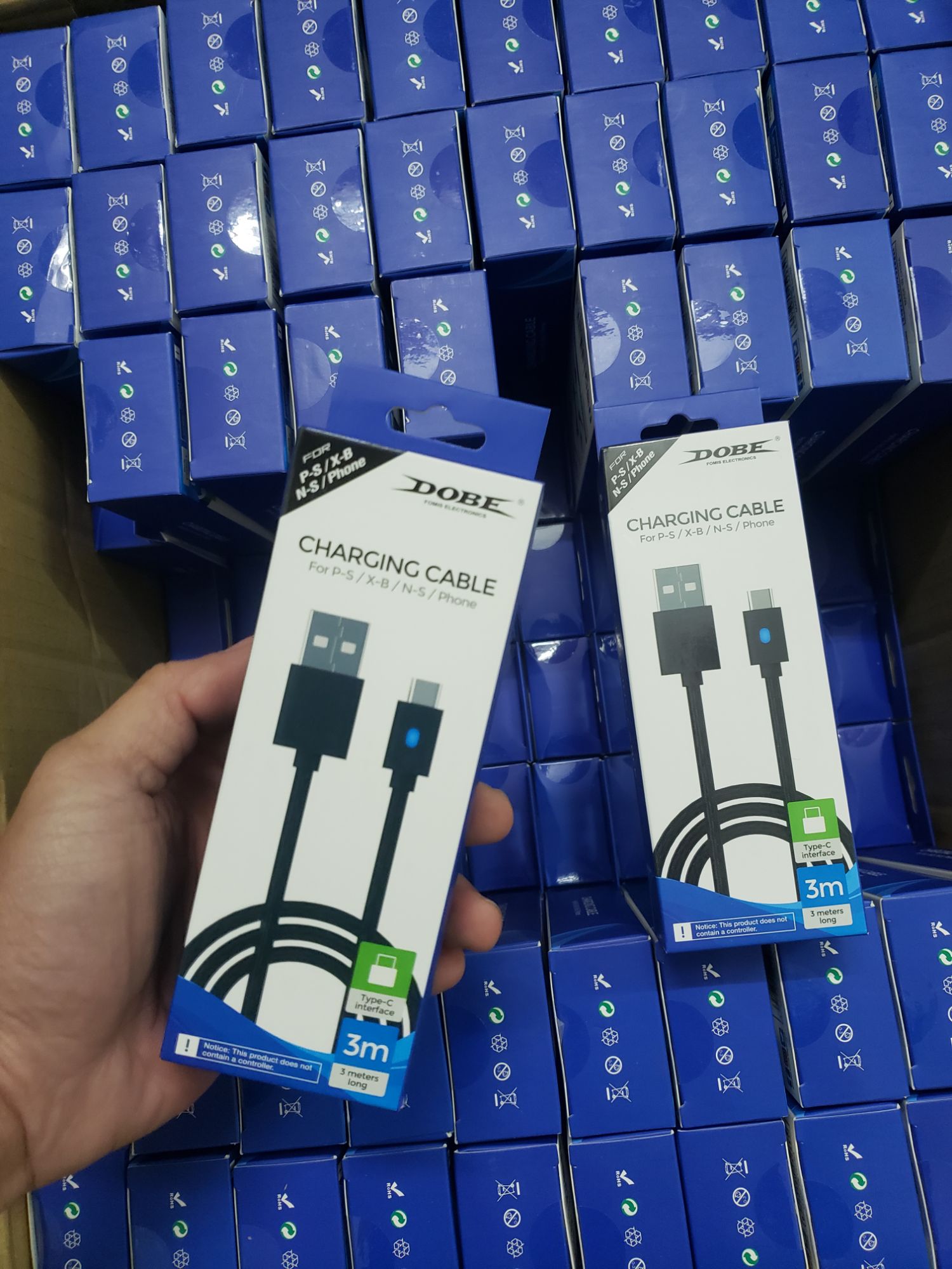 cáp type C dài 3m cho ps5/xbox one x/ nintendo switch