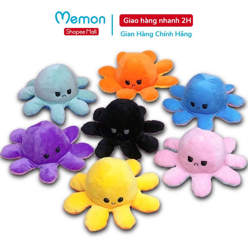 [Mã LIFET1510 giảm 10% đơn 150K] Bạch Tuộc Cảm Xúc Bông Cao Cấp Memon