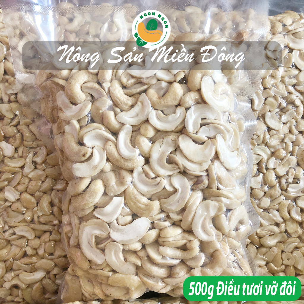 500g Hạt điều tươi sạch bể đôi