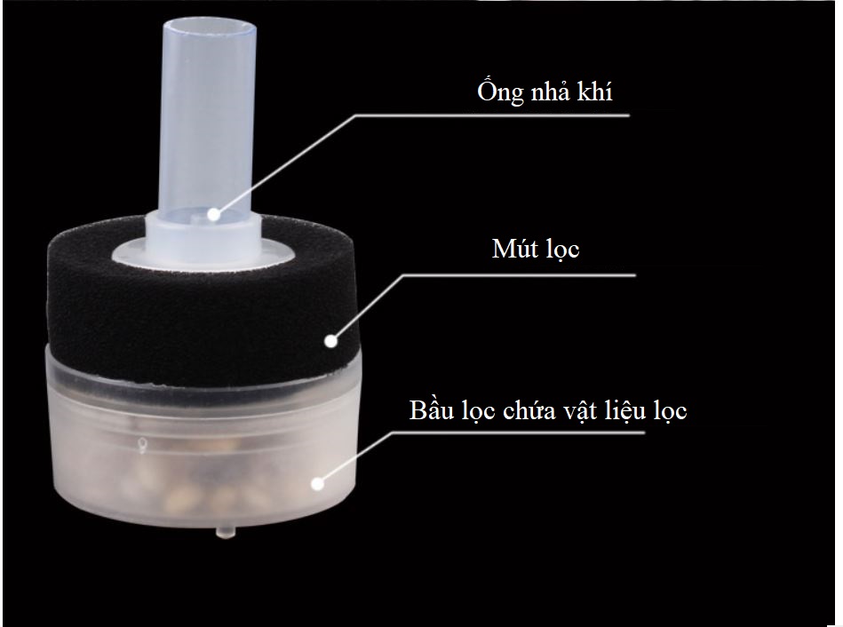 Lọc bio mini chuyên dụng nuôi cá bột