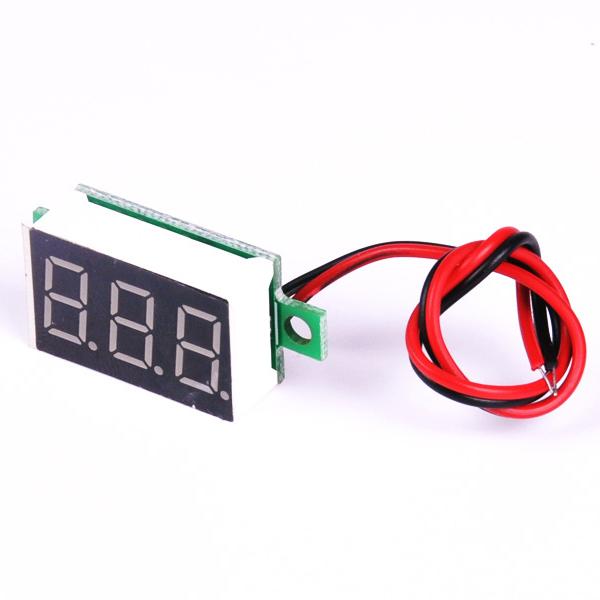 Đồng Hồ Led Đo Áp - Báo Volt DC 2 Dây 4.5~30V (0,36inch)