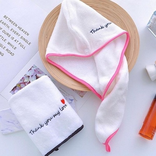 [Sấy Khô Siêu Tốc] Khăn Quấn Tóc Nhanh Khô Microfiber Ủ Tóc Siêu Thấm Mềm Mịn Nhanh Khô Siêu Tốc