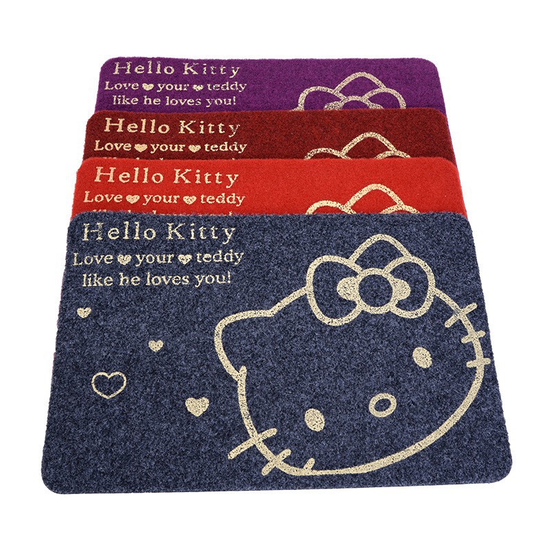 THẢM LAU CHÂN MÈO HELLO KITTY