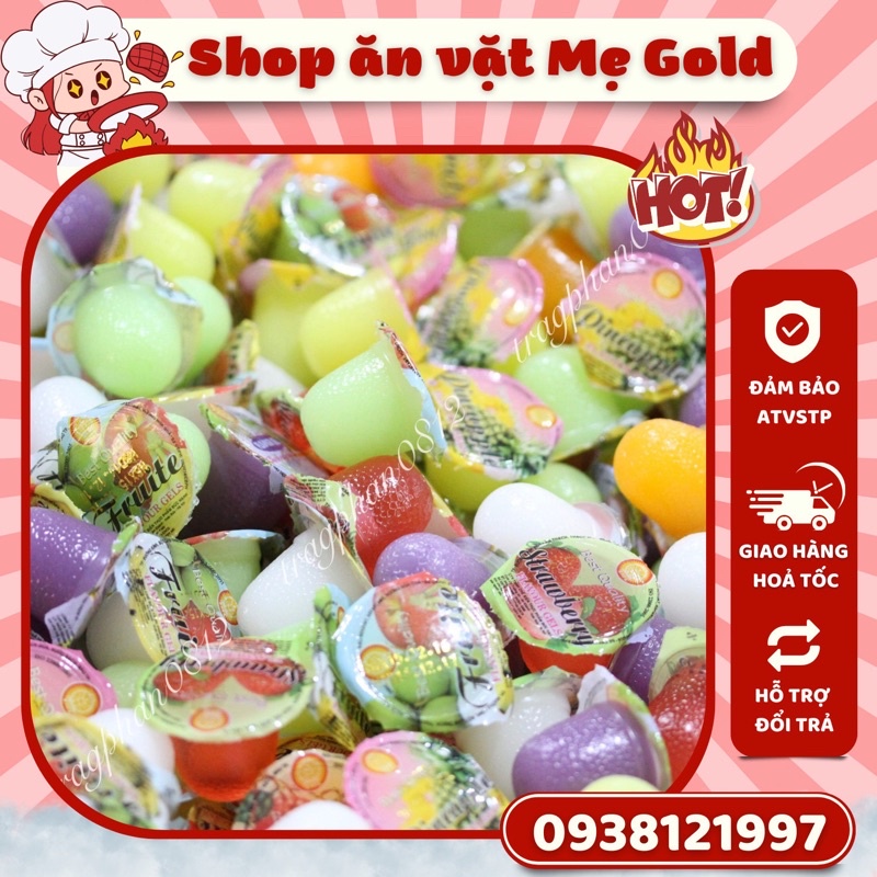 Thạch rau câu Đức Hạnh vị trái cây