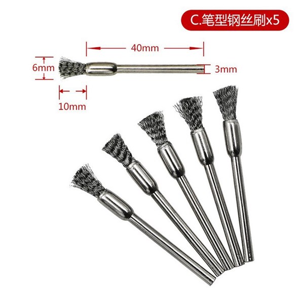 Chổi vệ sinh đầu mài để vệ sinh đầu mài móng
