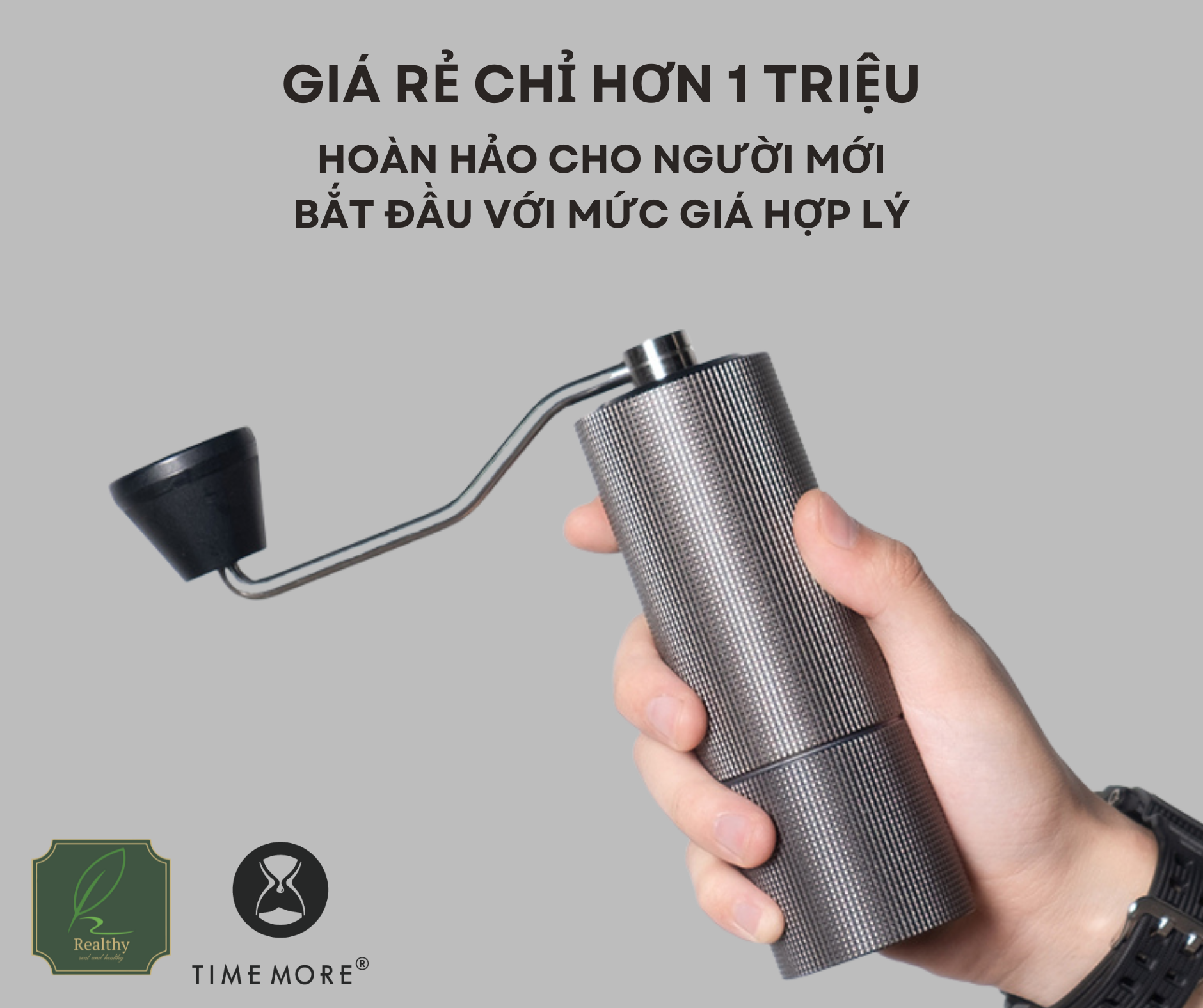 Hand coffee grinder timemore chestnut C2