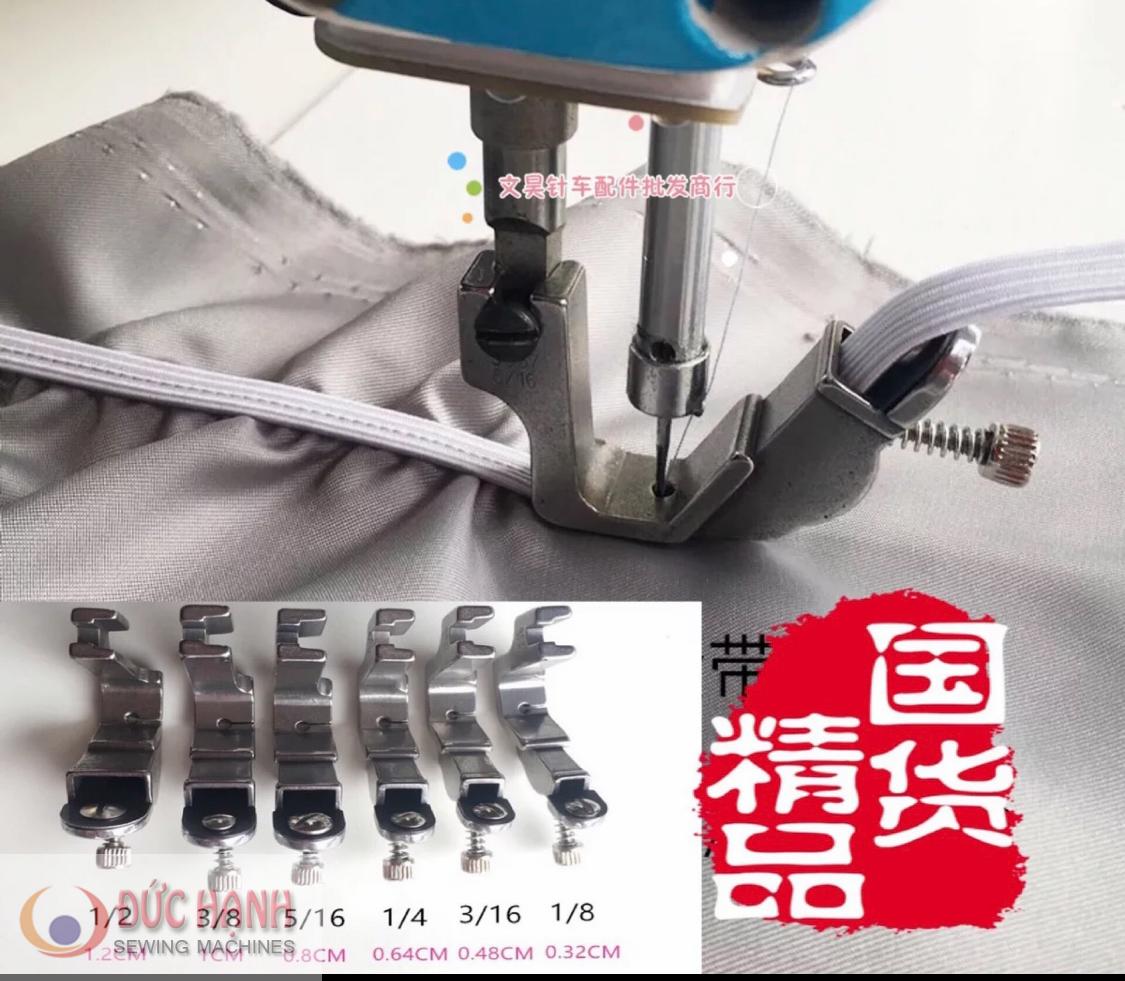 COMBO CHÂN VỊT VÔ THUN MÁY 1 KIM CÔNG NGHIỆP