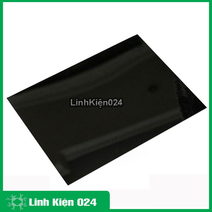 Mica Đen khổ A4 20x30cm dày 2mm làm mạch điện tử