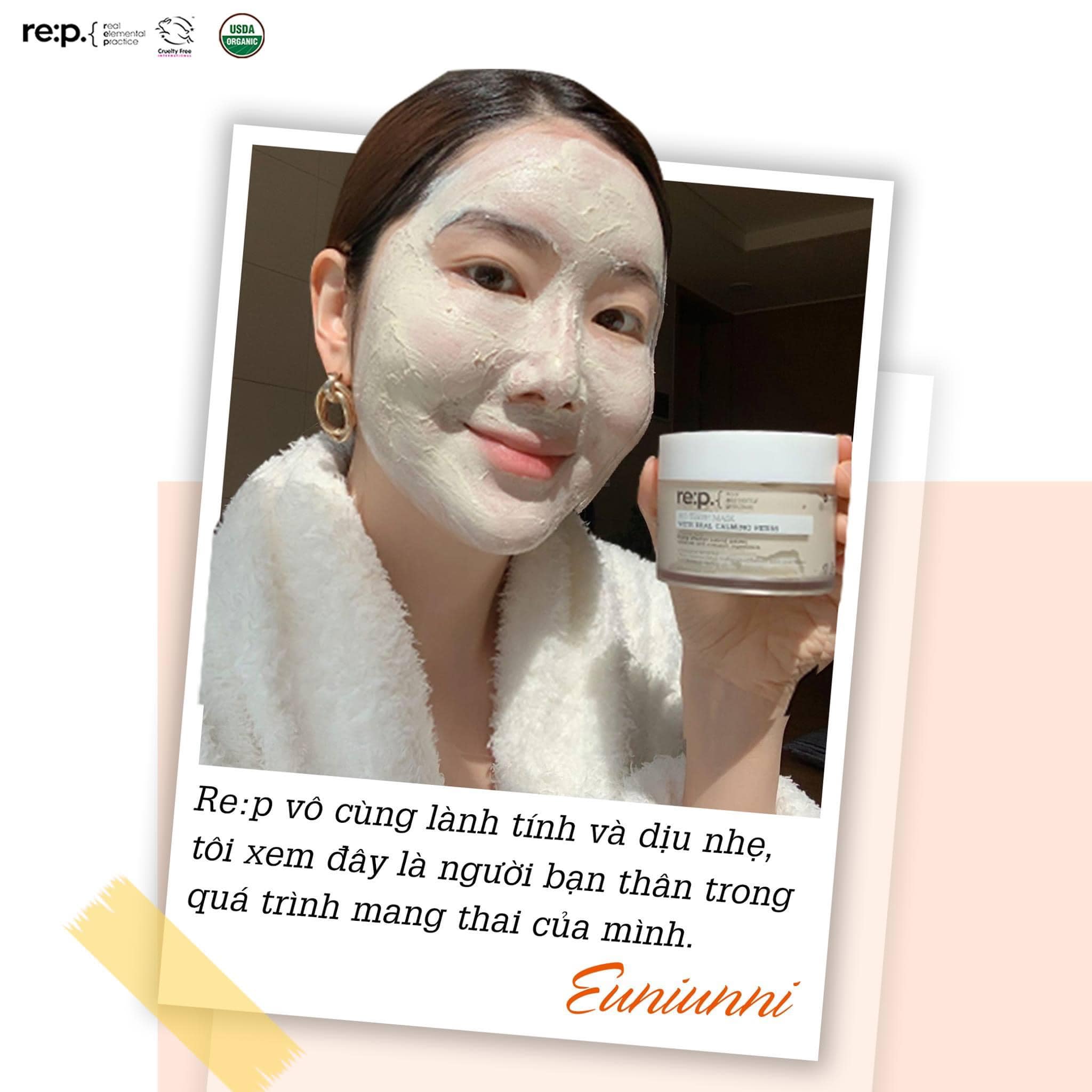 Mặt nạ đất sét cao cấp REP BIO FRESH MASK WITH REAL HERBS
