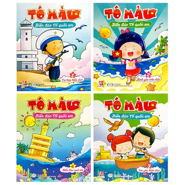 Fahasa - bộ tô màu biển đảo tổ quốc em