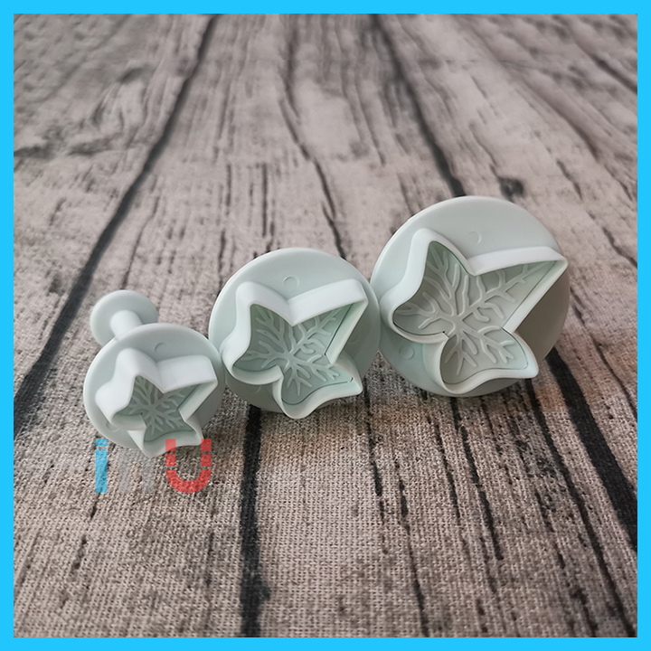 HCM - Bộ 4 khuôn, 3 khuôn cutter hình Hoa nhiều mẫu hoa mai, đào, cúc, hướng dương... làm bánh quy, cookies, nhấn fondant trang trí