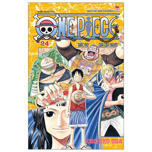 Fahasa - one piece tập 24: giấc mơ của con người