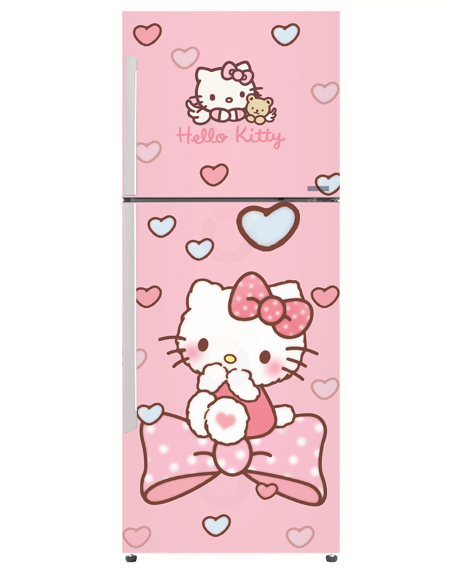 [HCM]Giấy Decal Dán Tủ Lạnh HELLO KITTY TT (PINK) - THUTHAODECOR
