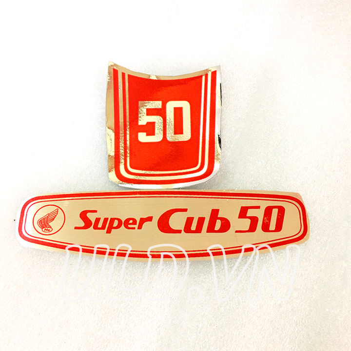 TEM MẶT NẠ VÀ THÙNG XĂNG CUB 78