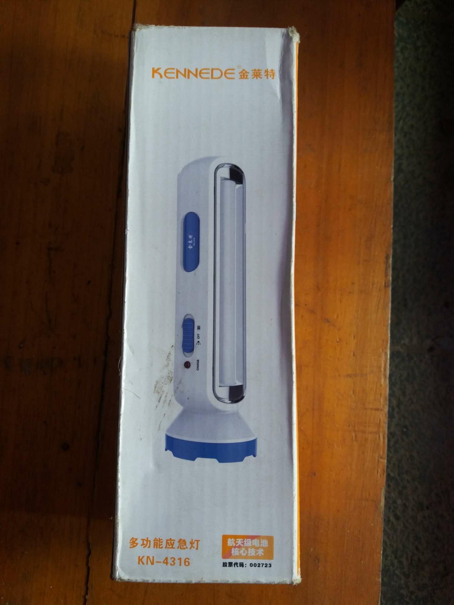 Đèn pin, đèn led tích điện 2in1 KN 4316