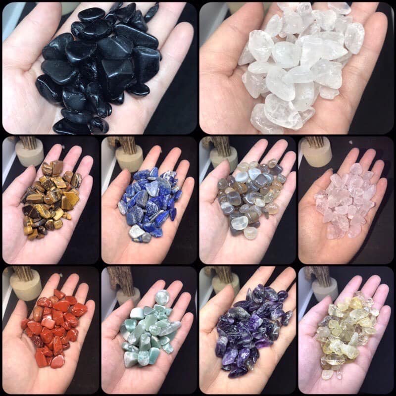 Lọ đá mini nắp nhựa