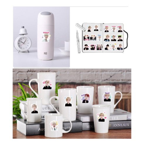 Bộ 40 Sticker BTS siêu đáng yêu mẫu 2