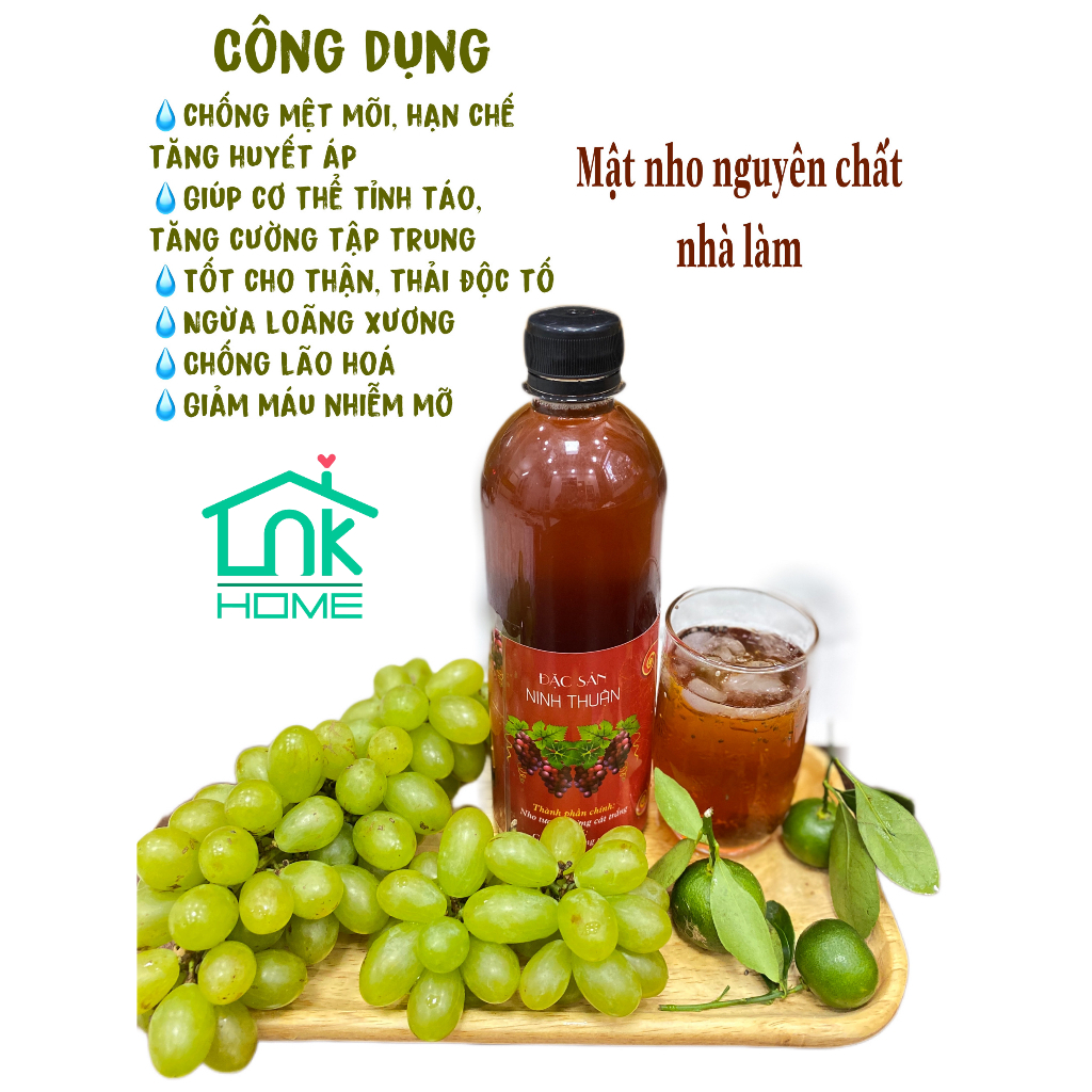 Mật Nho Nguyên Chất Nhà Làm [Đặc Sản Phan Rang - Ninh Thuận]