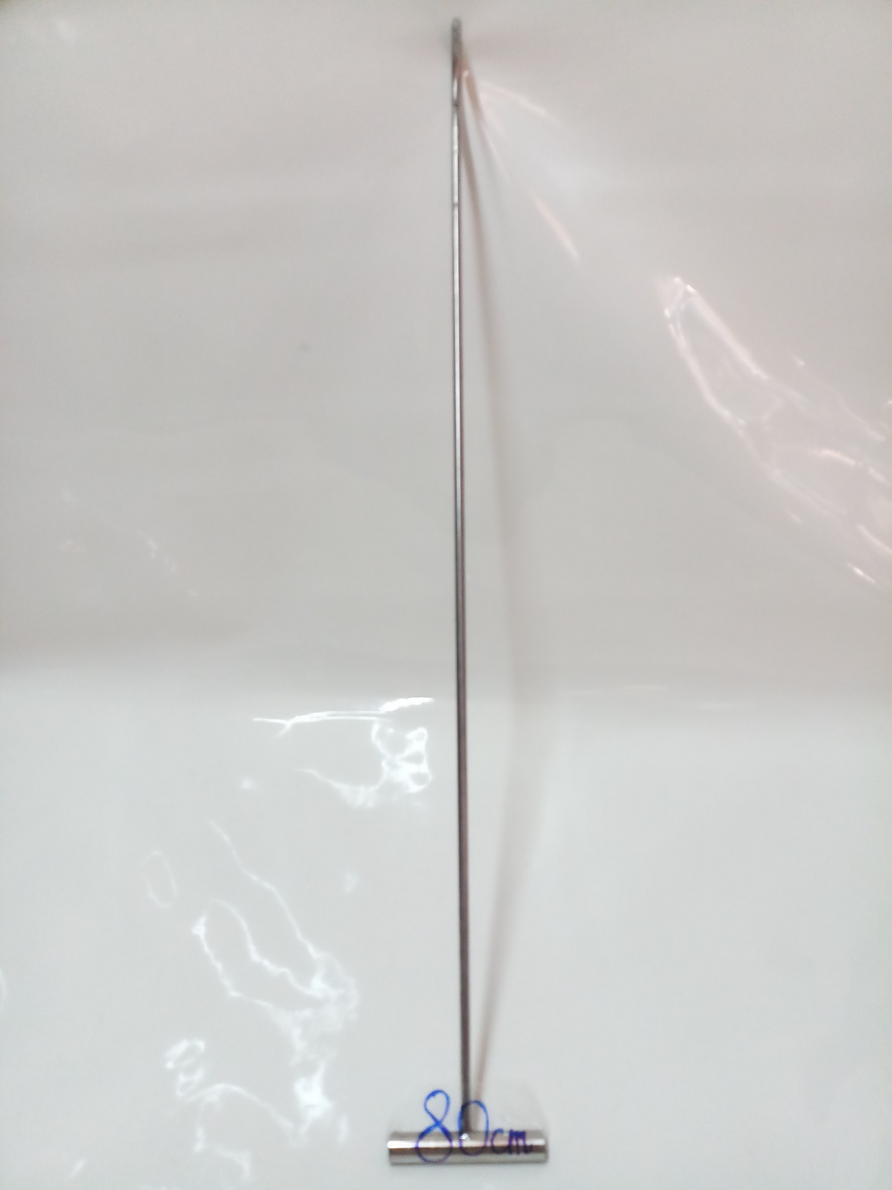 Móc bốc xếp,kéo hàng inox cán cầm dài 80cm.