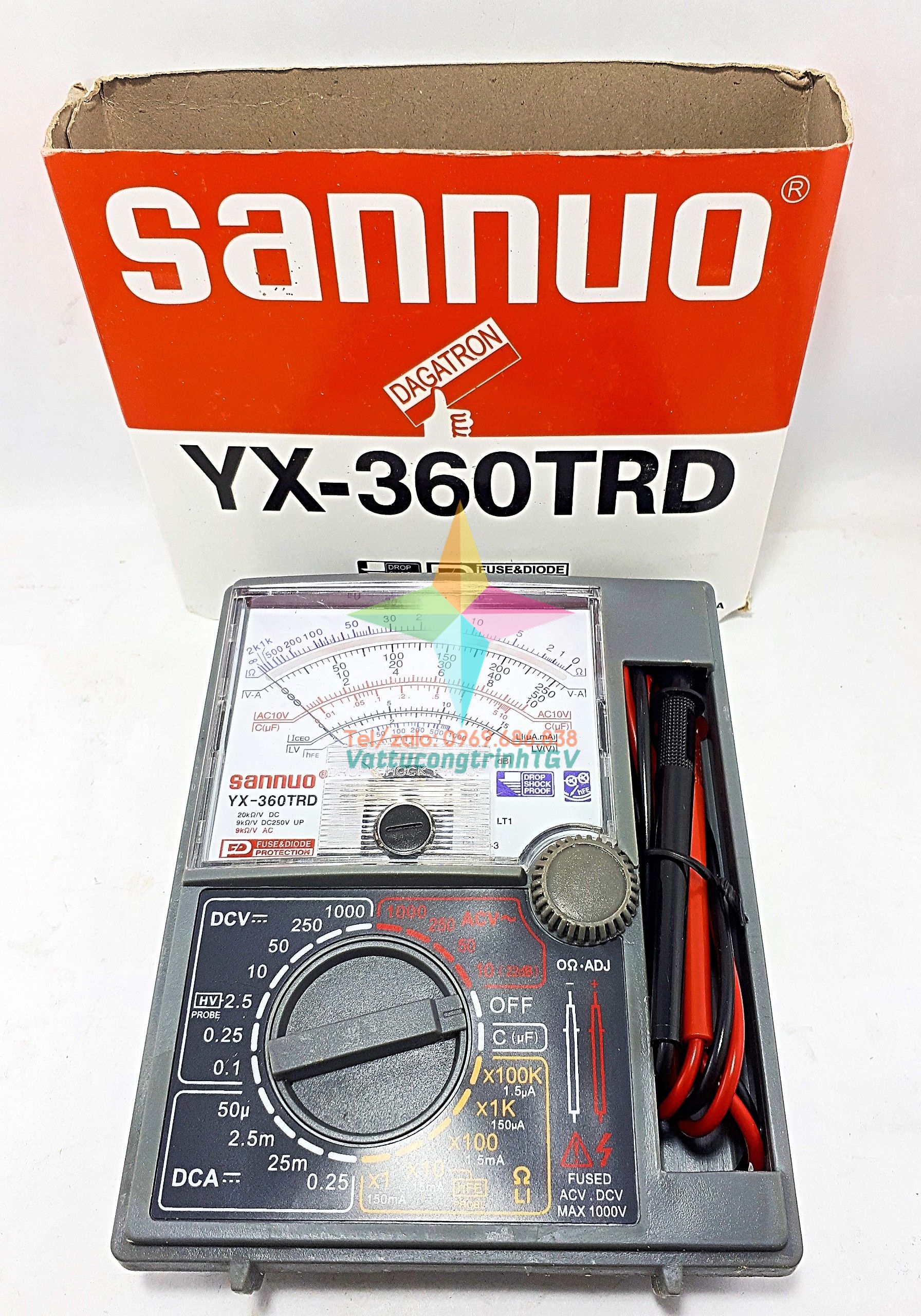 Đồng hồ vạn năng kim YX-360 TRD