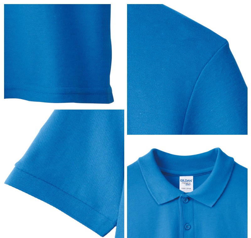 Áo thun Polo Gildan Premium 100% Cotton