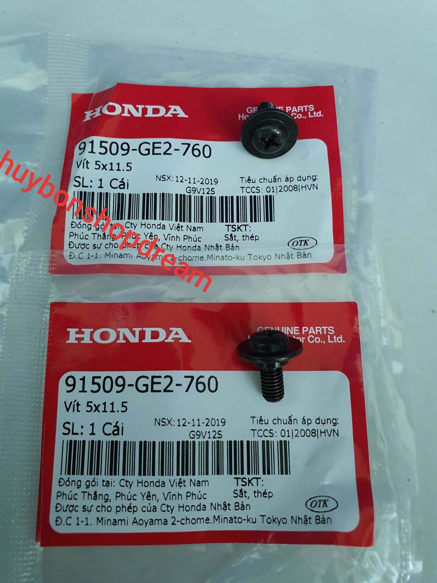 Ốc bắt pha xe Dream