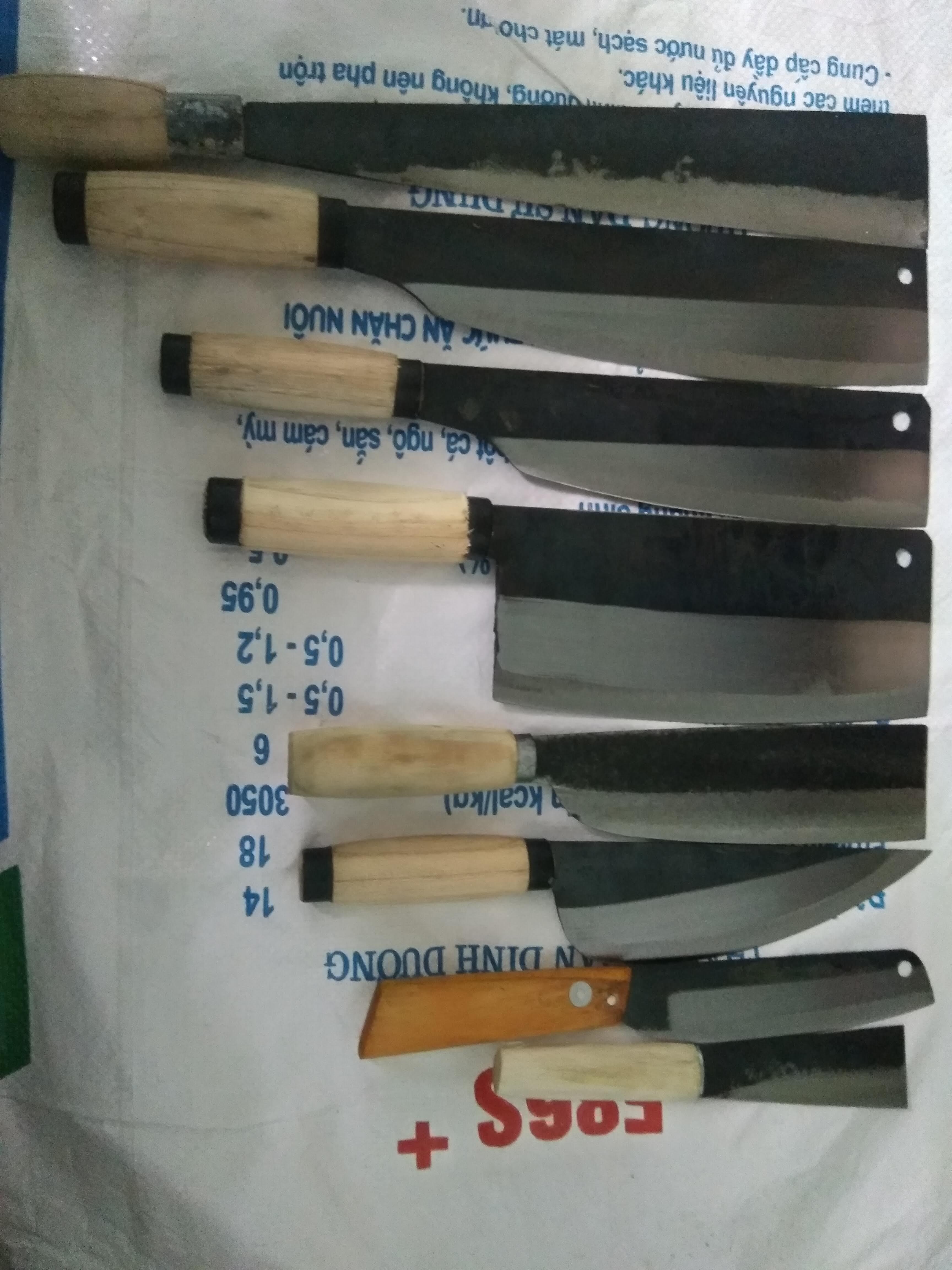 bộ dao 8 món nhà bếp